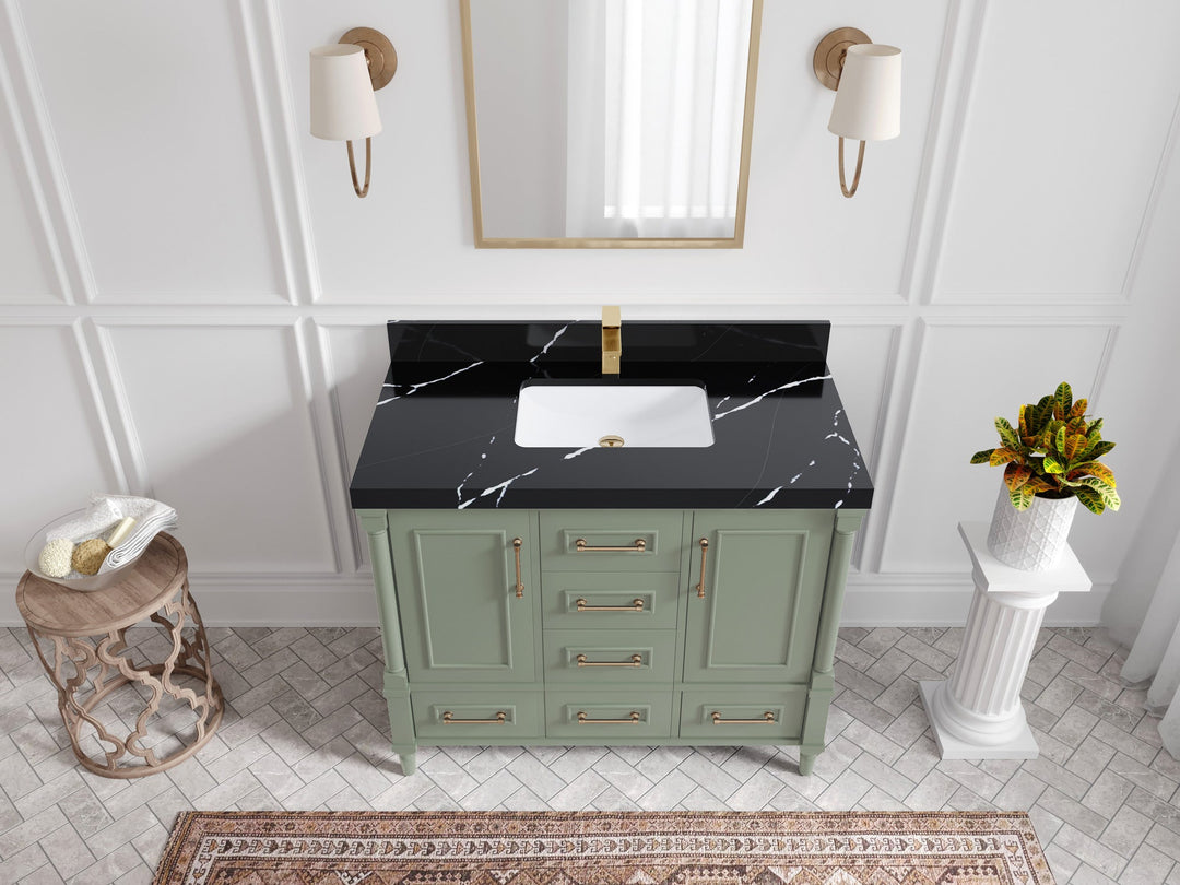 Aberdeen 42 in. W x 22 in. D Single Sink Bathroom Vanity