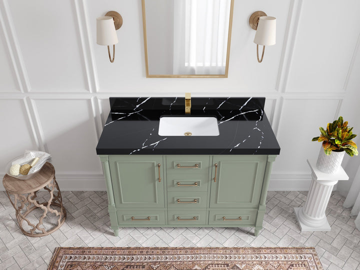 Aberdeen 48 in. W x 22 in. D Single Sink Bathroom Vanity - photo 8