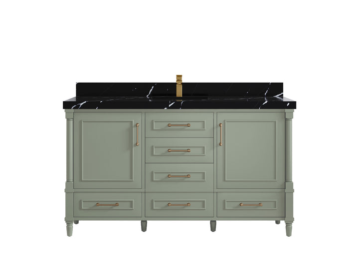 Aberdeen 60 in. W x 22 in. D Single Sink Bathroom Vanity - photo 9