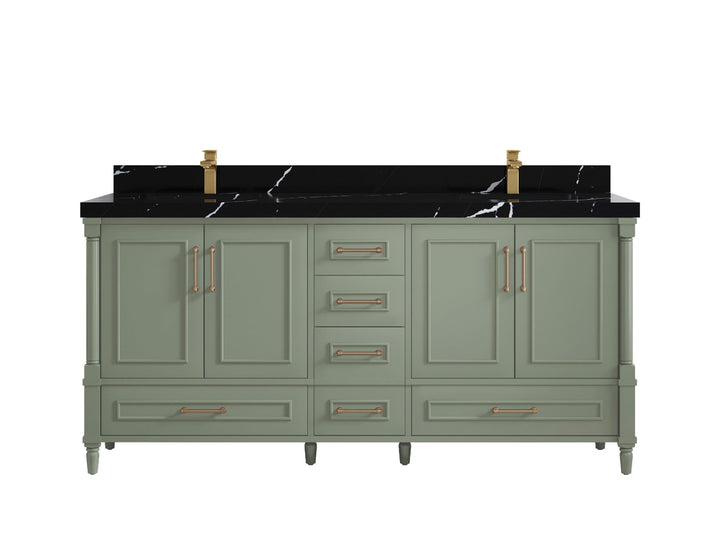 Aberdeen 72 in. W x 22 in. D Double Sink Bathroom Vanity - photo 9