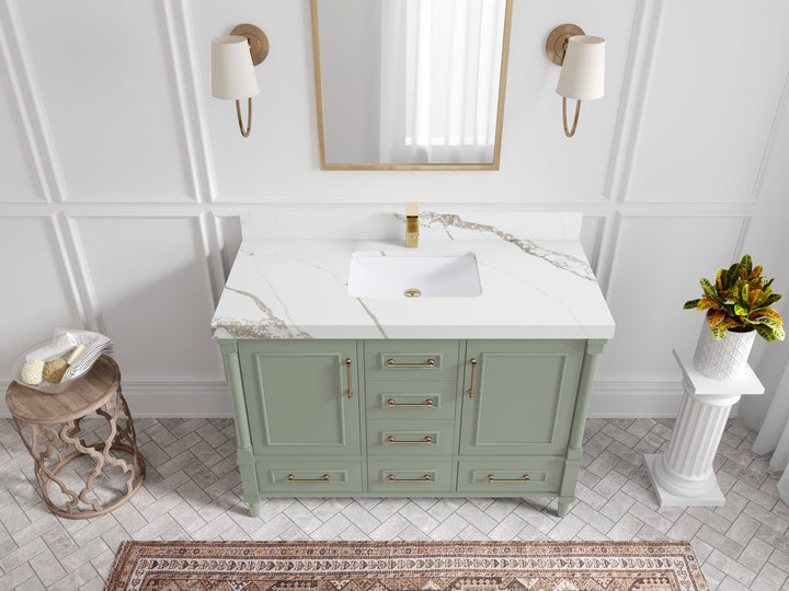 Aberdeen 48 in. W x 22 in. D Single Sink Bathroom Vanity - photo 10