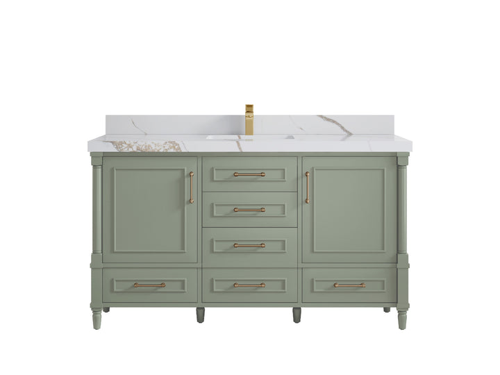 Aberdeen 60 in. W x 22 in. D Single Sink Bathroom Vanity - photo 11