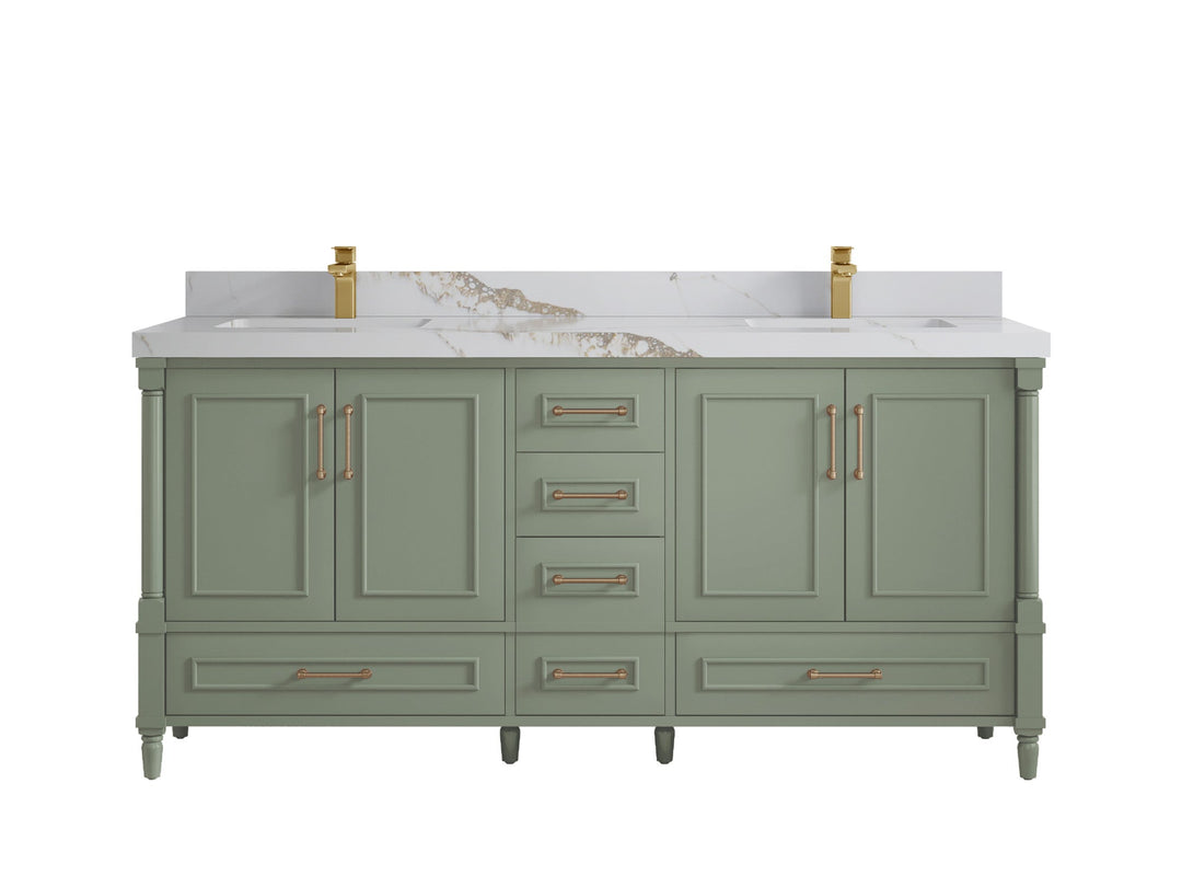 Aberdeen 72 in. W x 22 in. D Double Sink Bathroom Vanity