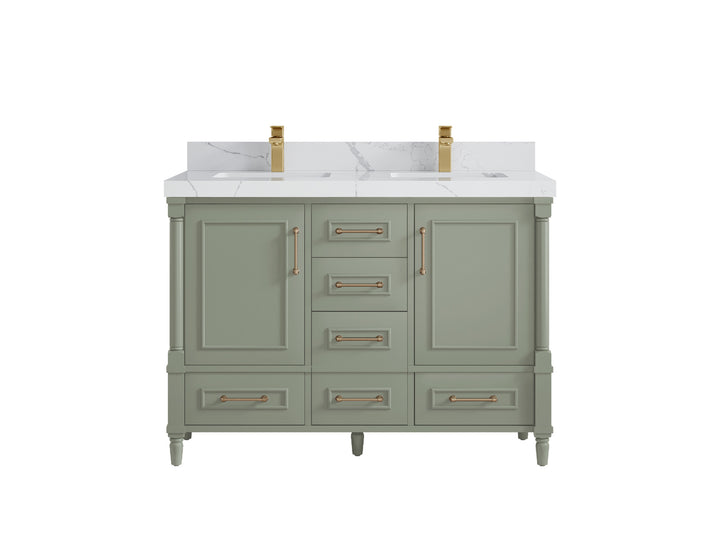 Aberdeen 48 in. W x 22 in. D Double Sink Bathroom Vanity - photo 8