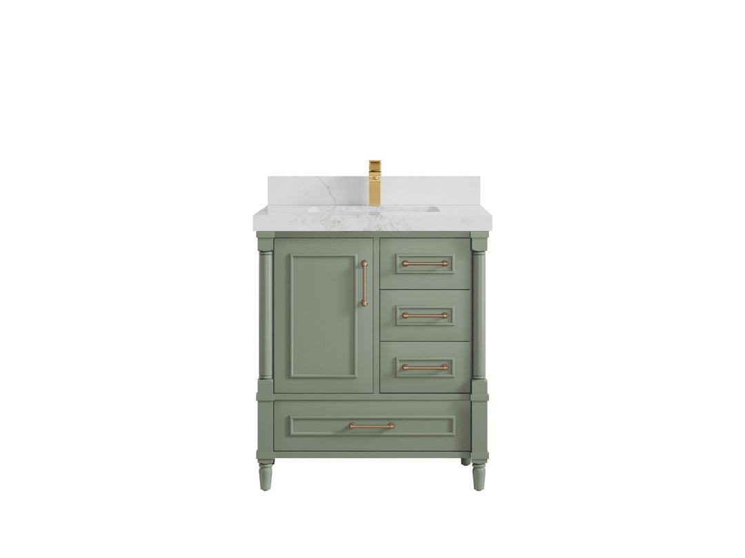 Aberdeen 30 in. W x 22 in. D Single Sink Bathroom Vanity
