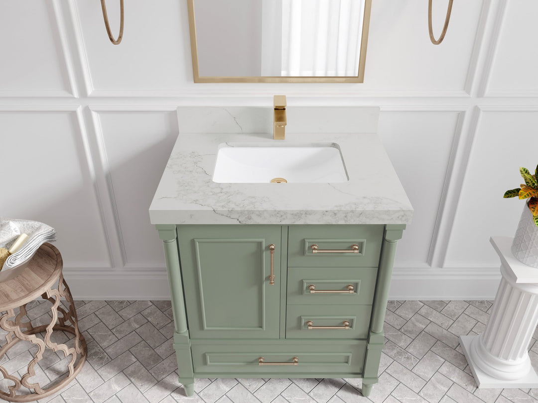 Aberdeen 30 in. W x 22 in. D Single Sink Bathroom Vanity