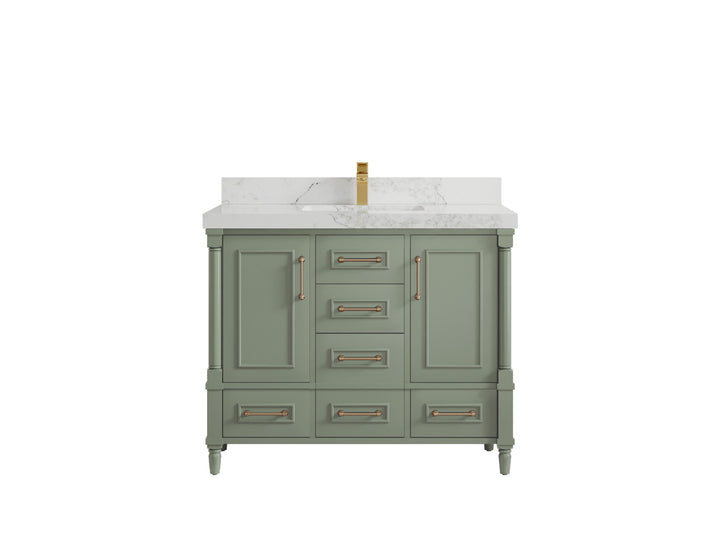 Aberdeen 42 in. W x 22 in. D Single Sink Bathroom Vanity - photo 18