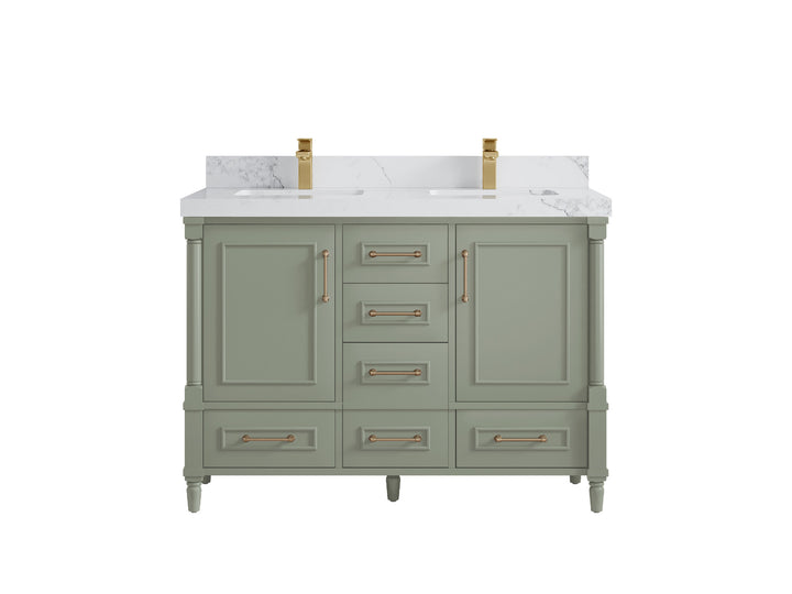 Aberdeen 48 in. W x 22 in. D Double Sink Bathroom Vanity - photo 10
