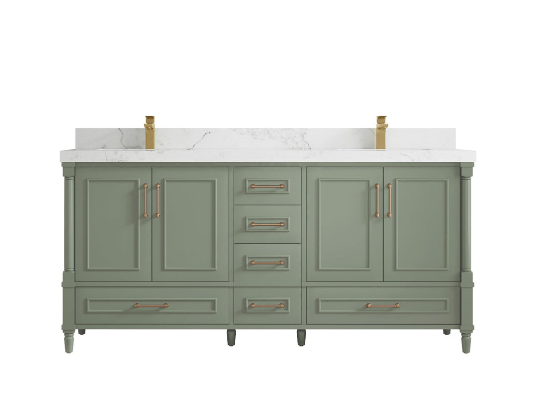 Aberdeen 72 in. W x 22 in. D Double Sink Bathroom Vanity