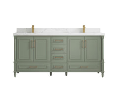Aberdeen 72 in. W x 22 in. D Double Sink Bathroom Vanity - photo 15