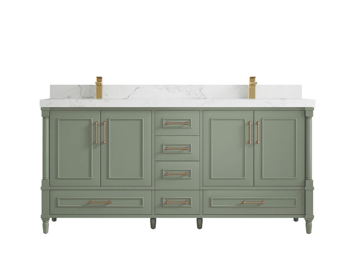 Aberdeen 72 in. W x 22 in. D Double Sink Bathroom Vanity - photo 15