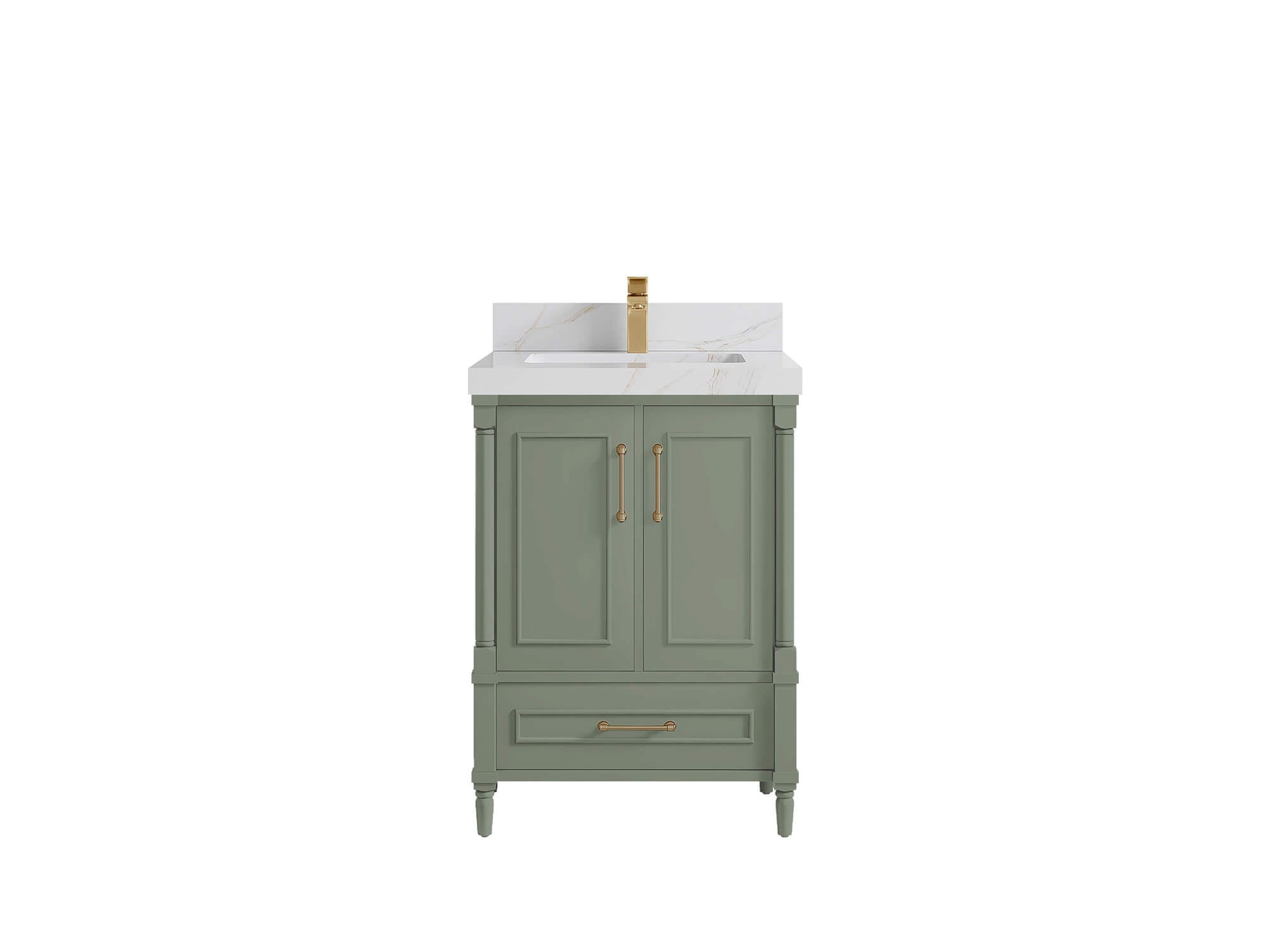 Aberdeen 24 in. W x 22 in. D Single Sink Bathroom Vanity