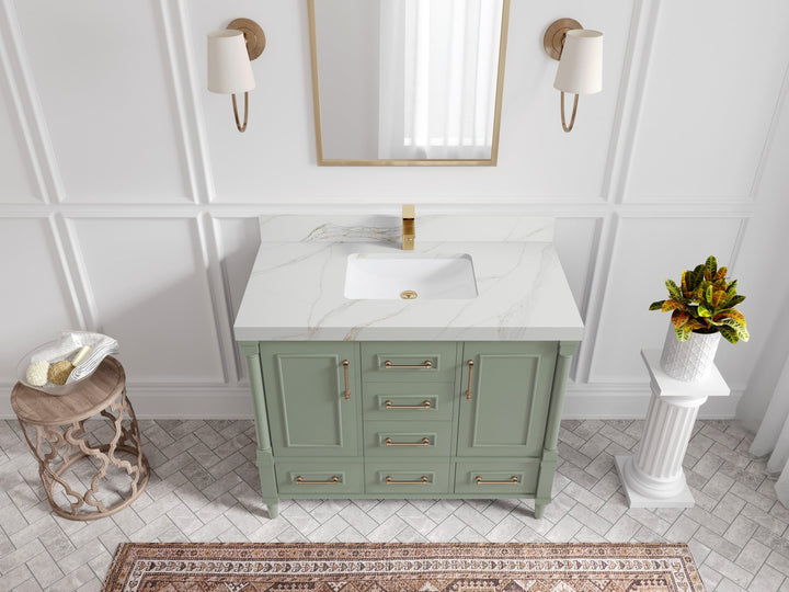 Aberdeen 42 in. W x 22 in. D Single Sink Bathroom Vanity - photo 19
