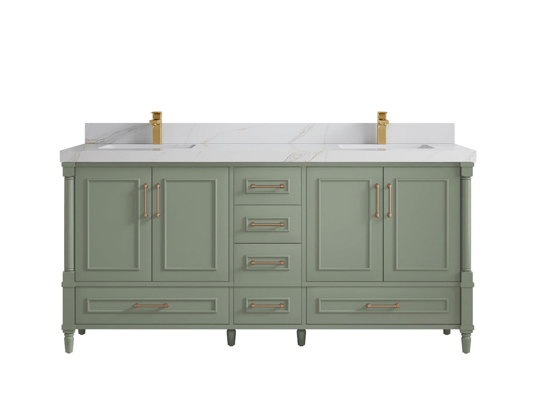 Aberdeen 72 in. W x 22 in. D Double Sink Bathroom Vanity