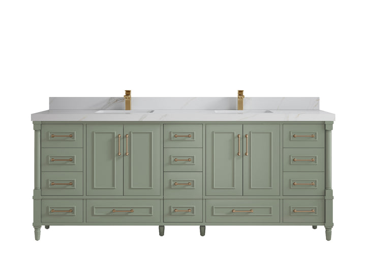 Aberdeen 84 in. W x 22 in. D Double Sink Bathroom Vanity - photo 17