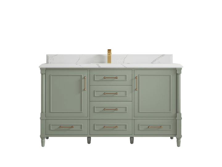 Aberdeen 60 in. W x 22 in. D Single Sink Bathroom Vanity - photo 23