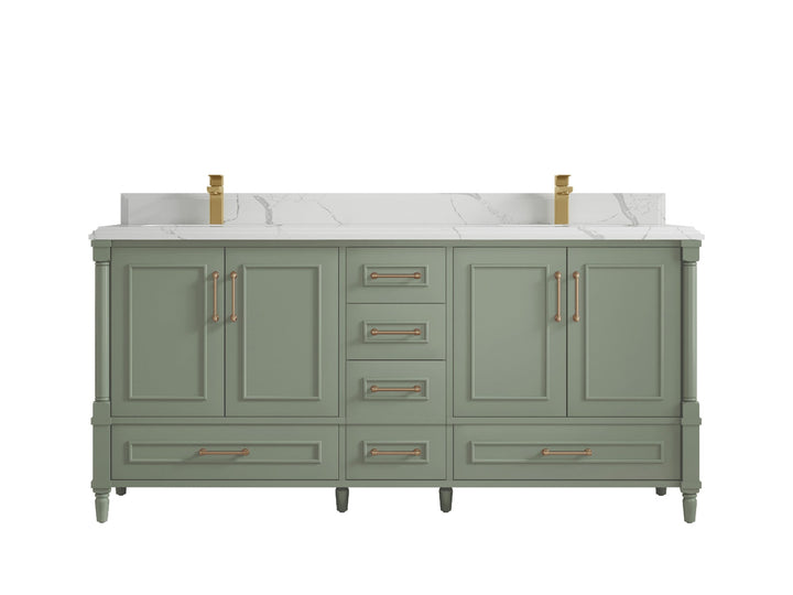 Aberdeen 72 in. W x 22 in. D Double Sink Bathroom Vanity - photo 23