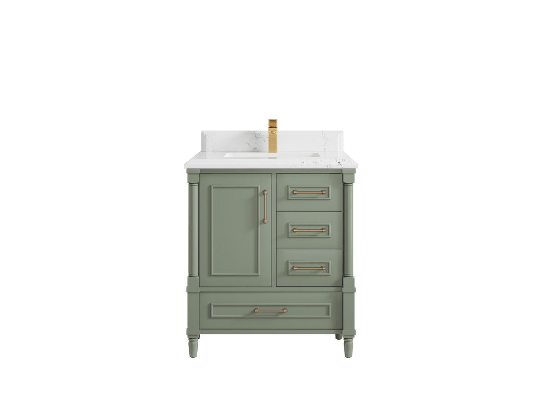 Aberdeen 30 in. W x 22 in. D Single Sink Bathroom Vanity