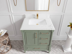 Aberdeen 30 in. W x 22 in. D Single Sink Bathroom Vanity - photo 21