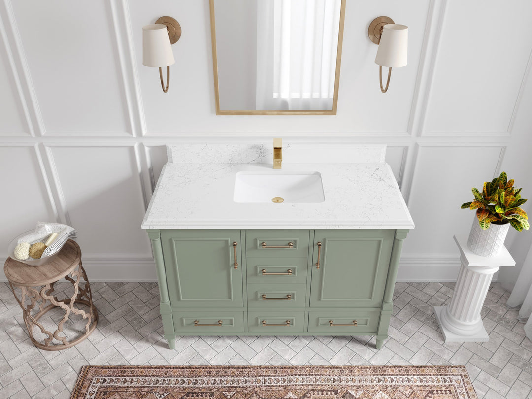 Aberdeen 48 in. W x 22 in. D Single Sink Bathroom Vanity
