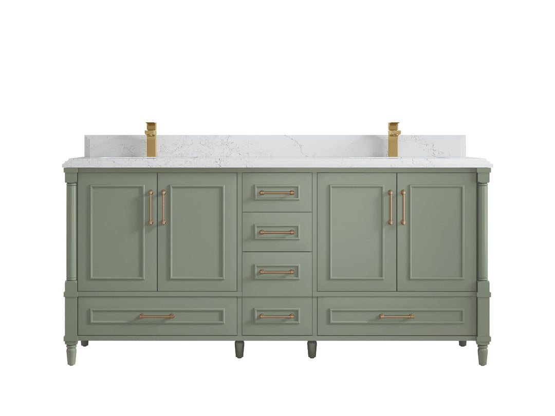 Aberdeen 72 in. W x 22 in. D Double Sink Bathroom Vanity