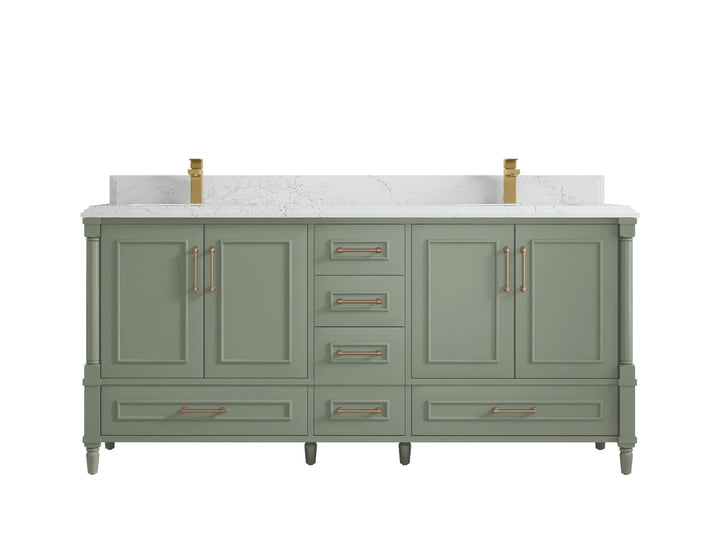 Aberdeen 72 in. W x 22 in. D Double Sink Bathroom Vanity - photo 25