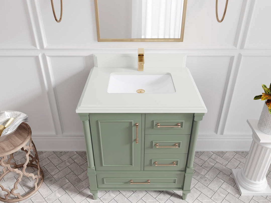 Aberdeen 30 in. W x 22 in. D Single Sink Bathroom Vanity
