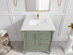 Aberdeen 30 in. W x 22 in. D Single Sink Bathroom Vanity - photo 23