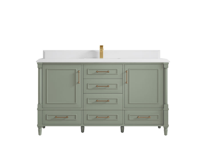 Aberdeen 60 in. W x 22 in. D Single Sink Bathroom Vanity - photo 27