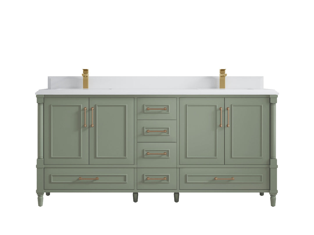 Aberdeen 72 in. W x 22 in. D Double Sink Bathroom Vanity