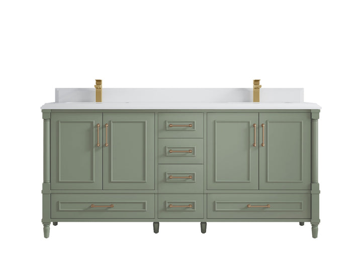Aberdeen 72 in. W x 22 in. D Double Sink Bathroom Vanity - photo 27