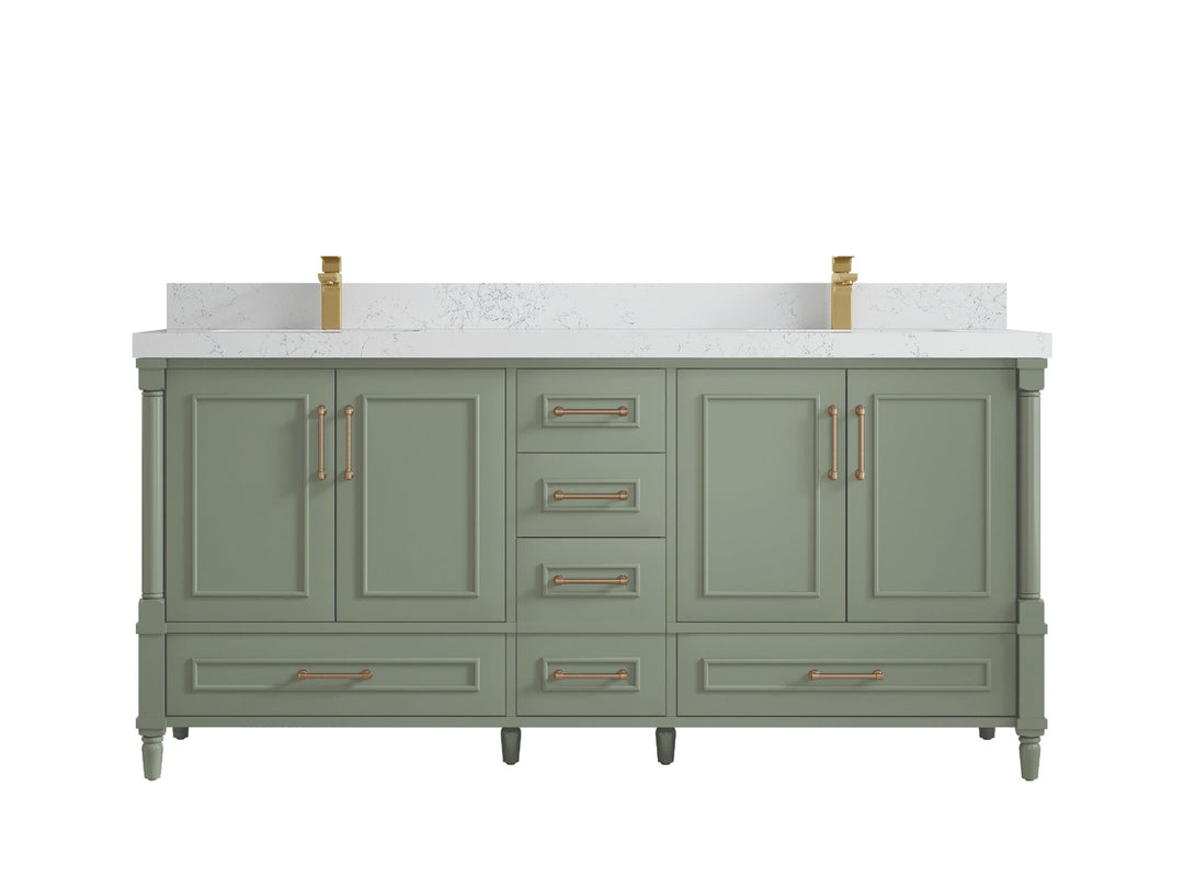 Aberdeen 72 in. W x 22 in. D Double Sink Bathroom Vanity