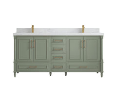 Aberdeen 72 in. W x 22 in. D Double Sink Bathroom Vanity - photo 29