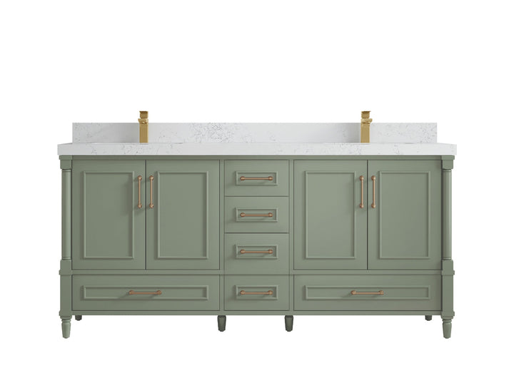Aberdeen 72 in. W x 22 in. D Double Sink Bathroom Vanity - photo 29