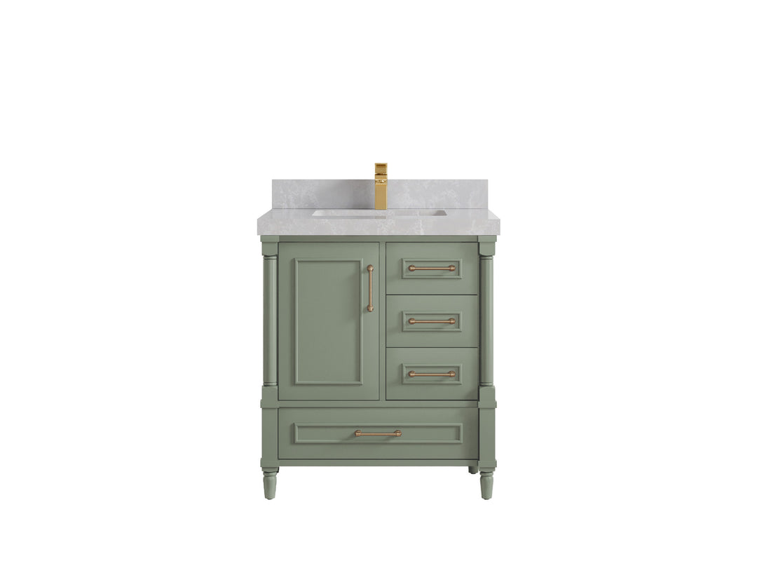 Aberdeen 30 in. W x 22 in. D Single Sink Bathroom Vanity