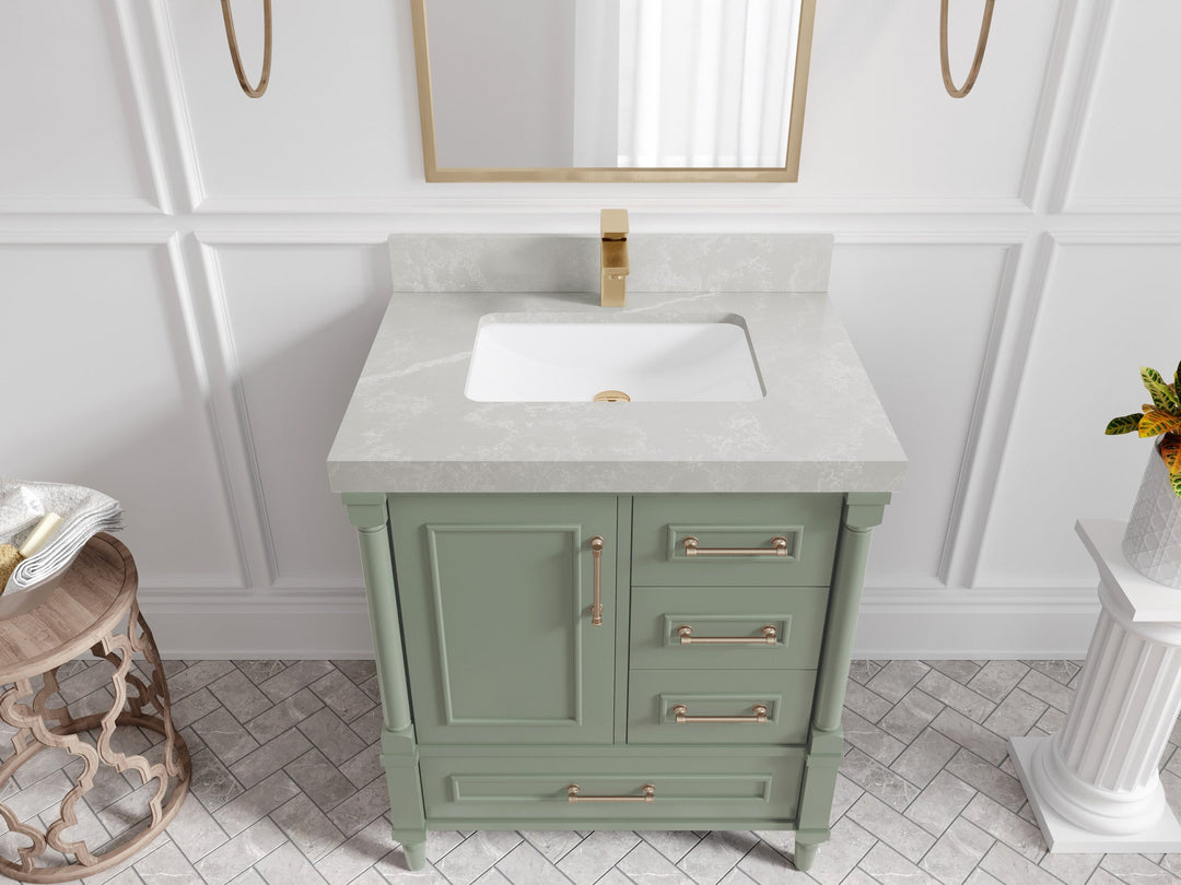 Aberdeen 30 in. W x 22 in. D Single Sink Bathroom Vanity