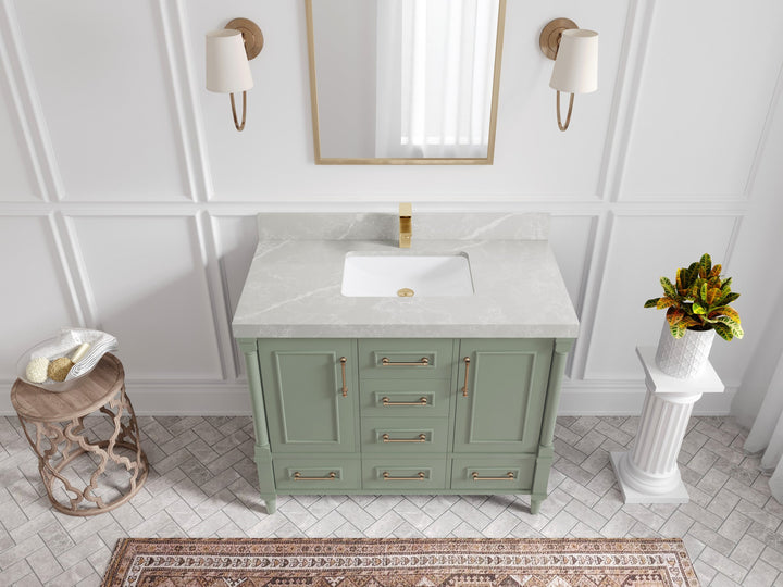 Aberdeen 42 in. W x 22 in. D Single Sink Bathroom Vanity - photo 29