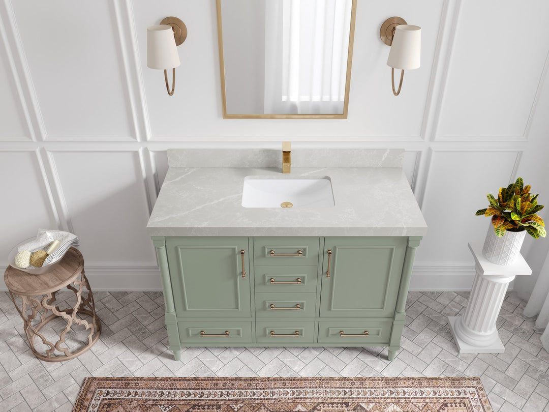 Aberdeen 48 in. W x 22 in. D Single Sink Bathroom Vanity