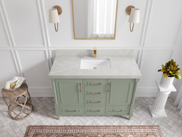 Aberdeen 48 in. W x 22 in. D Single Sink Bathroom Vanity - photo 30