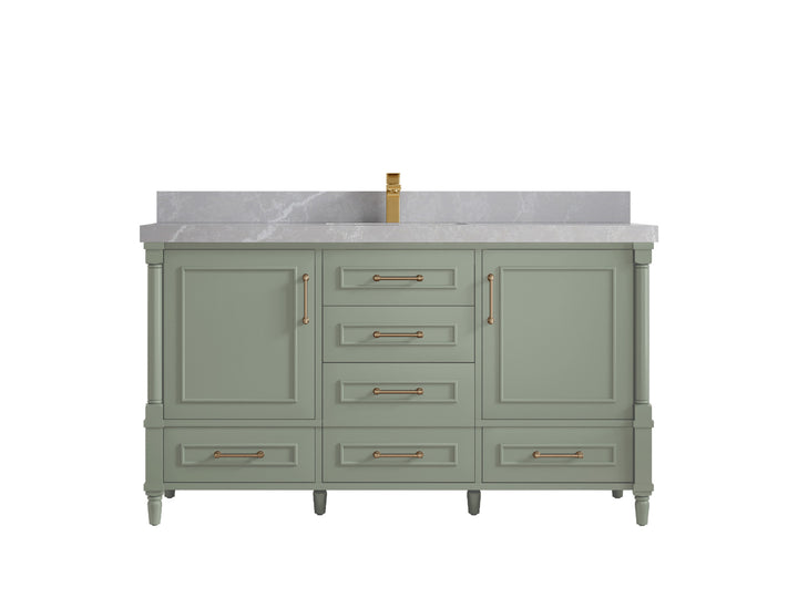 Aberdeen 60 in. W x 22 in. D Single Sink Bathroom Vanity - photo 31