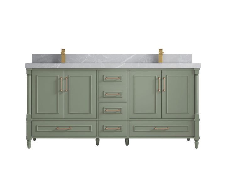Aberdeen 72 in. W x 22 in. D Double Sink Bathroom Vanity - photo 31