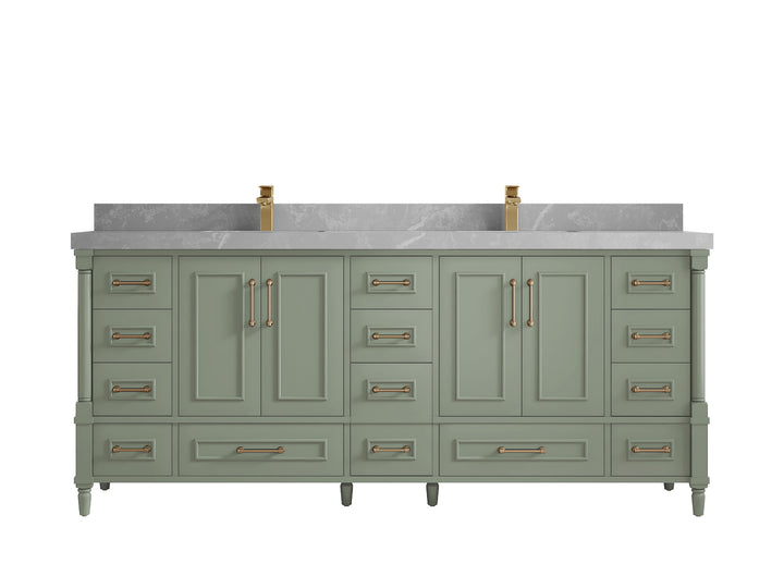 Aberdeen 80 in. W x 22 in. D Double Sink Bathroom Vanity - photo 31