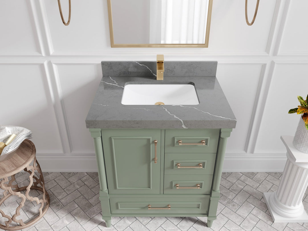 Aberdeen 30 in. W x 22 in. D Single Sink Bathroom Vanity