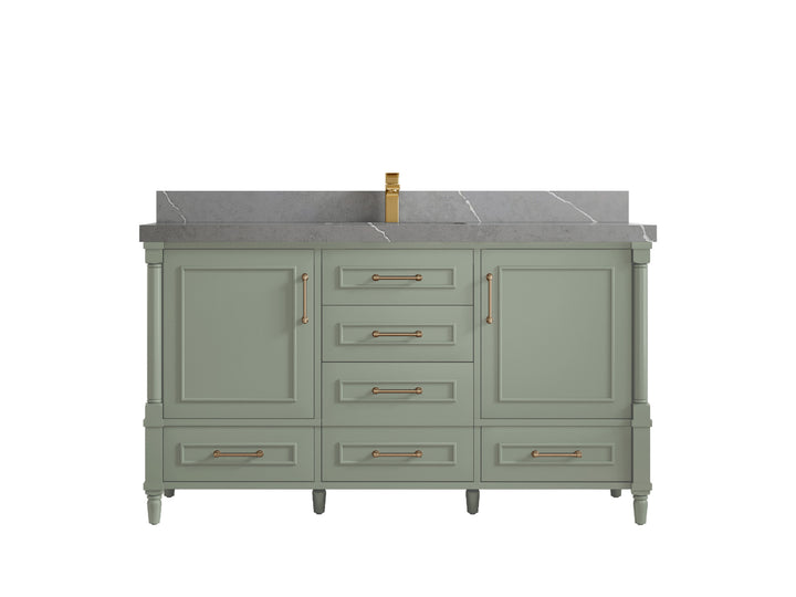 Aberdeen 60 in. W x 22 in. D Single Sink Bathroom Vanity - photo 33