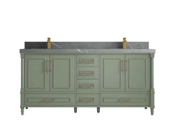 Aberdeen 72 in. W x 22 in. D Double Sink Bathroom Vanity - photo 33