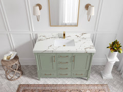 Aberdeen 48 in. W x 22 in. D Single Sink Bathroom Vanity - photo 34