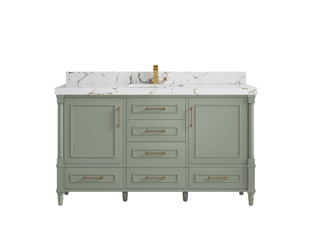Aberdeen 60 in. W x 22 in. D Single Sink Bathroom Vanity