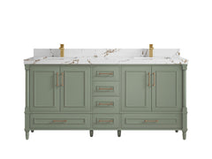 Aberdeen 72 in. W x 22 in. D Double Sink Bathroom Vanity - photo 35