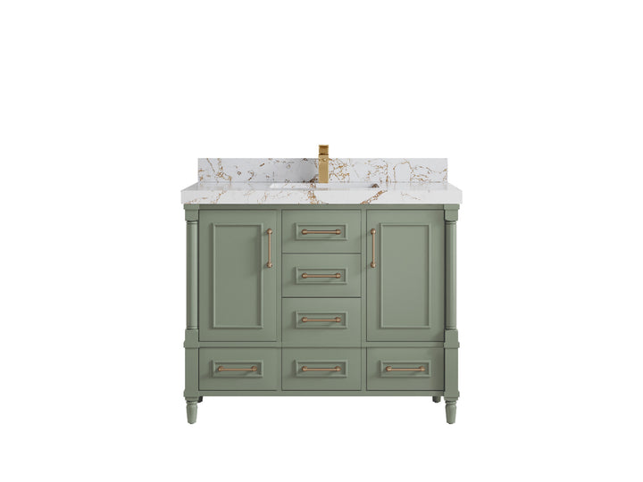 Aberdeen 42 in. W x 22 in. D Single Sink Bathroom Vanity - photo 36