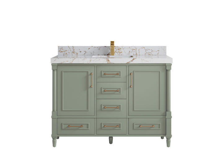 Aberdeen 48 in. W x 22 in. D Single Sink Bathroom Vanity - photo 37